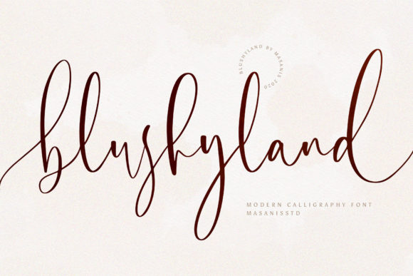 Blushyland: A Stylish Font for Web Design