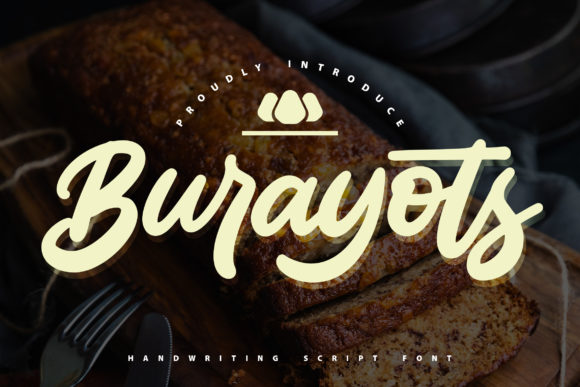 Burayots: A Bold Handwritten Font for Web Design