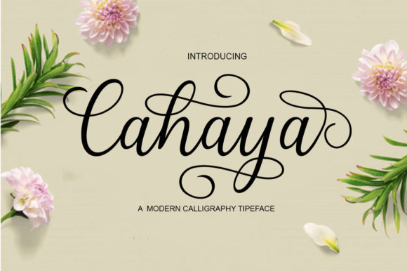 Cahaya: A Beautiful Script Font for Business