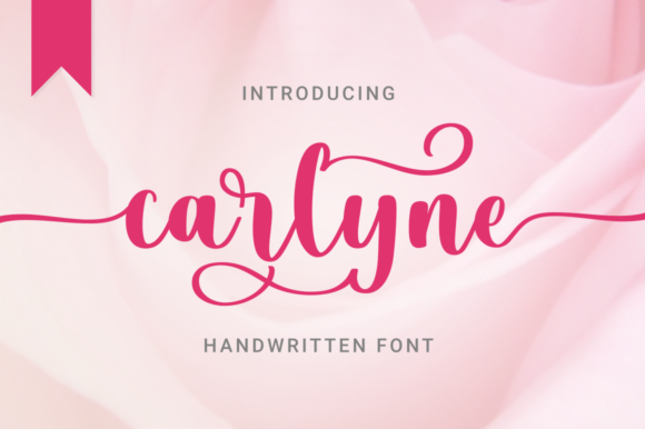 Carlyne: A Soft Handwritten Font