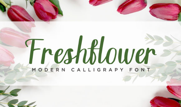 Freshflower: A Stylish Font for Creative Campaigns