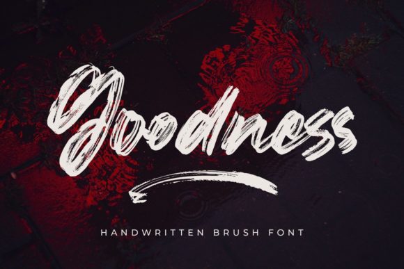 Goodness: A Bold Handwritten Font