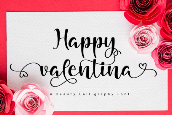 Happy Valentina: A Romantic Font for Creative Projects
