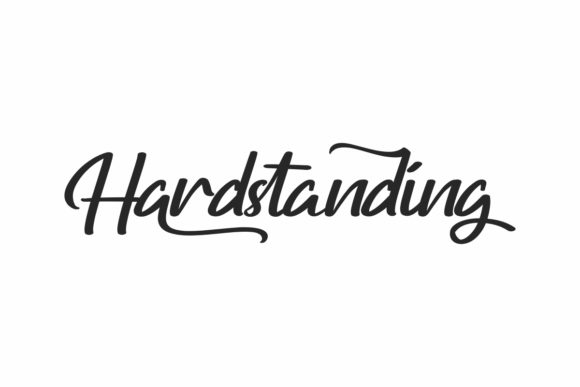 Hardstanding Font Review