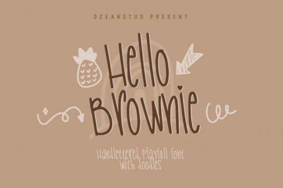 Hello Brownie Font: Playful Typography for Digital Marketing