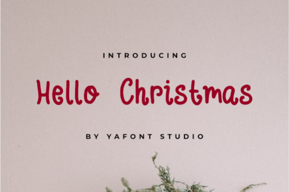 Hellow Christmas Font Review