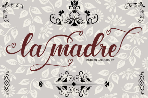 La Madre Font: Elegant Script for Craft Projects