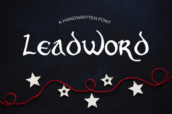 Leadword: A Font for Stronger Campaigns