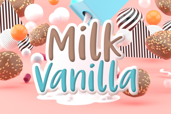 Milk Vanilla: A Sweet Script for Branding