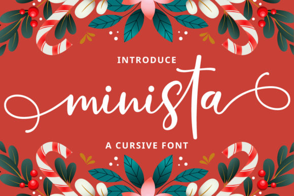 Minista: A Flowing Font for Creative Web Design