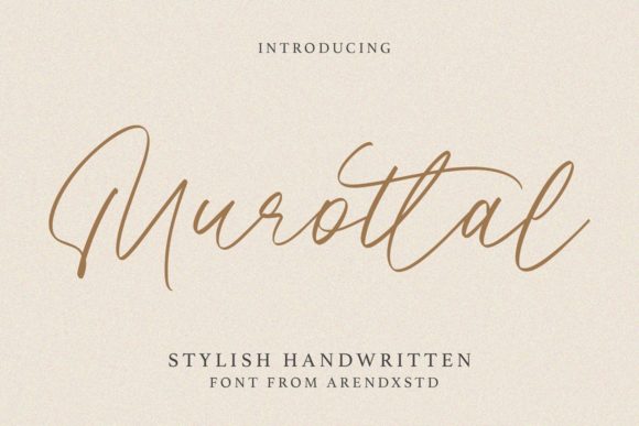 Murottal: A Stylish Script Font