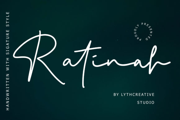 Ratinah: A Script Font for Modern Web Design
