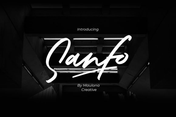 Sanfo: A Stylish Handwritten Font