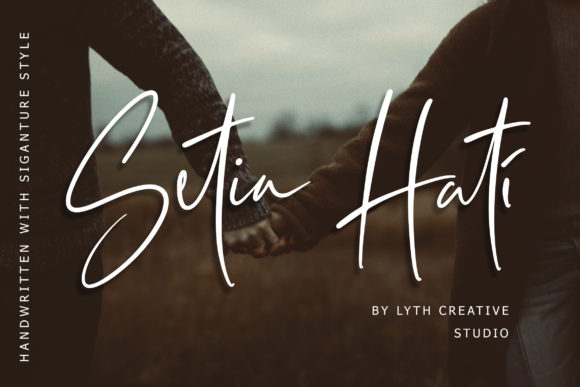 Setia Hati: A Stylish Script Font for Design Projects