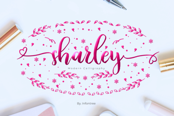 Sharley: A Romantic Handwritten Font