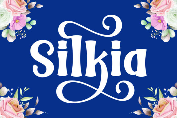 Silkia: Elegant Handwritten Font for Crafters