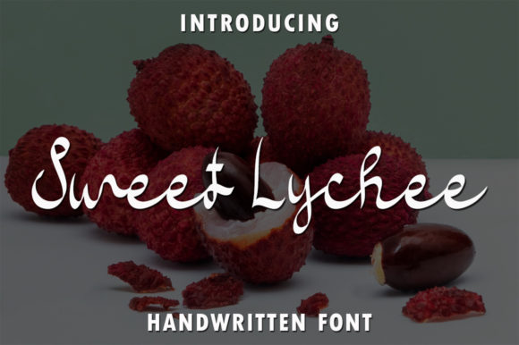 Sweet Lychee Font for Web Design