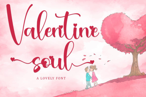 Valentine Soul Font: A Touch of Romance
